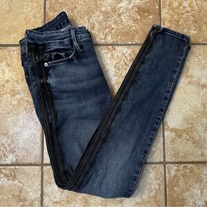 Good American |  Good Waist Skinny Jeans with side stripes, Size 8/29